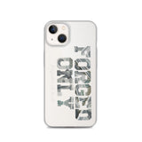 Forged Only iPhone Case