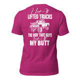 Look at my butt tee