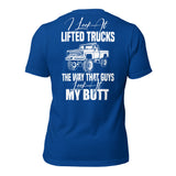 Look at my butt tee
