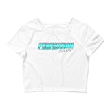 Jamaican Teal Crop Top